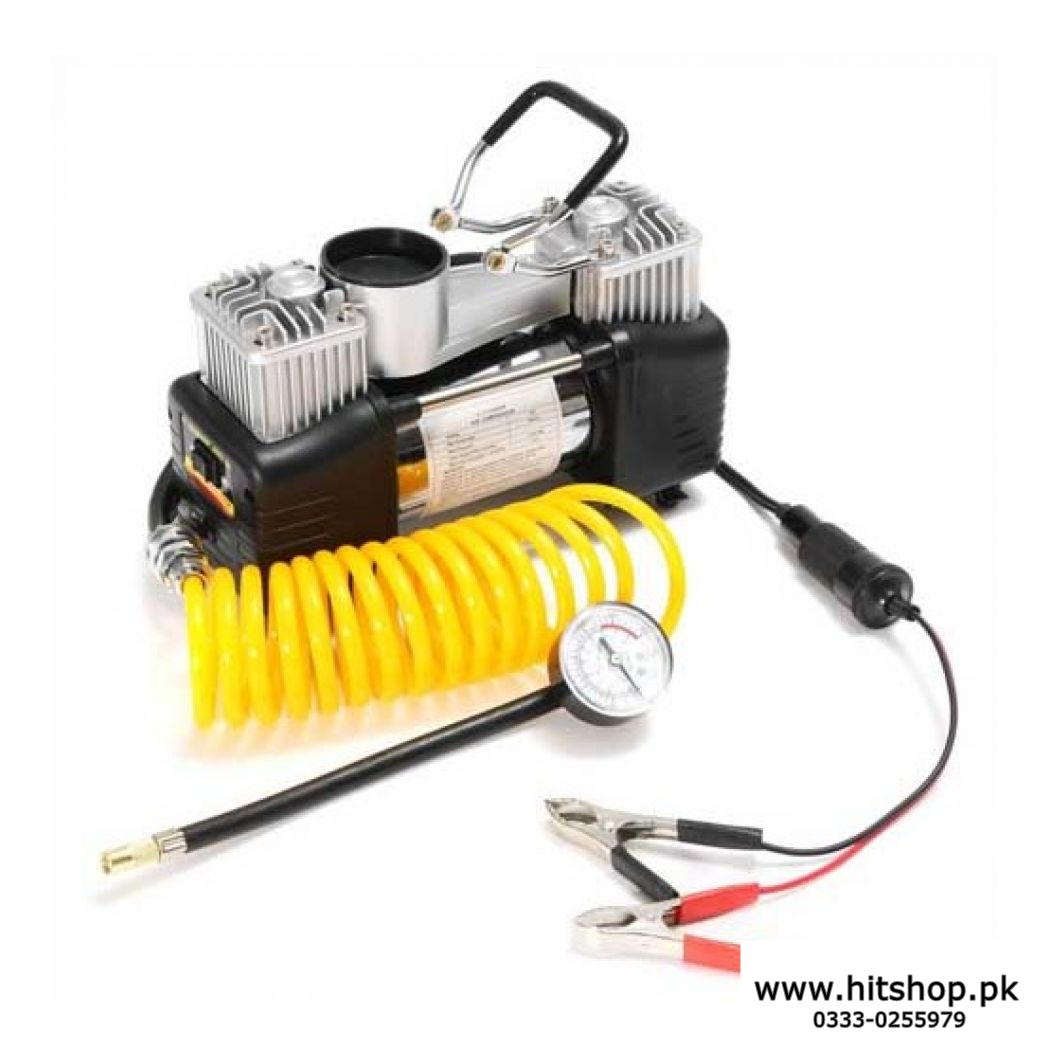 12V 160PSI Double Cylinder Car Air Compressor Pump Car Tyre Inflator Pressure Pump Portable Kit